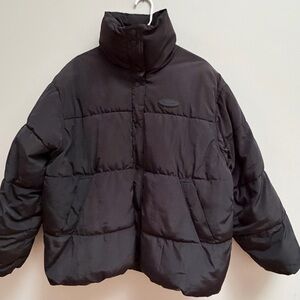 Divided puffer jacket
